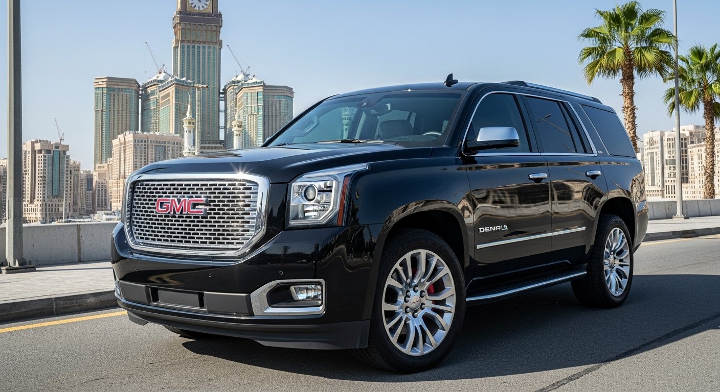 Umera Luxury GMC Transport Services in Saudi Arabia Safe, Comfortable, and Premium Group Travel Across Makkah, Madinah, Jeddah, Riyadh, and Beyond